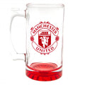 Manchester United FC Stein Glass Tankard - Officially licensed merchandise.