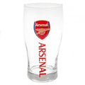 Arsenal FC Tulip Pint Glass - Officially licensed merchandise.