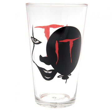 IT Large Glass Pennywise - Officially licensed merchandise.