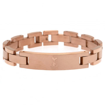 Tottenham Hotspur FC Rose Gold Plated Bracelet - Officially licensed merchandise.