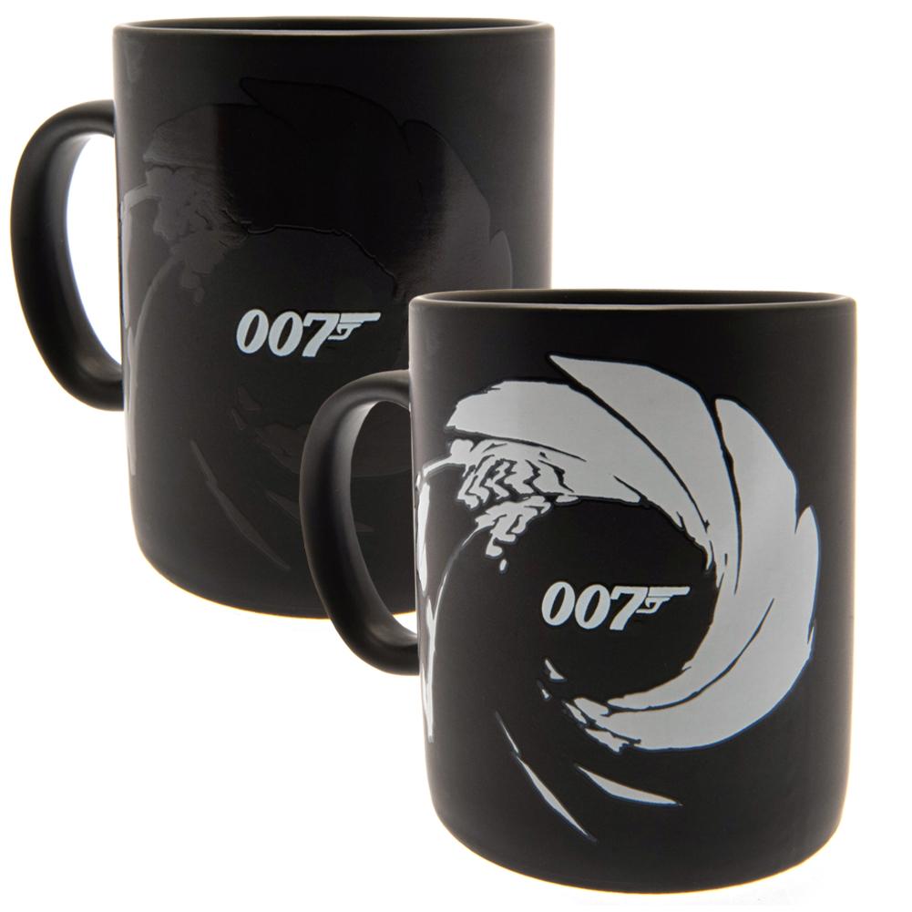 James Bond Heat Changing Mug - Officially licensed merchandise.