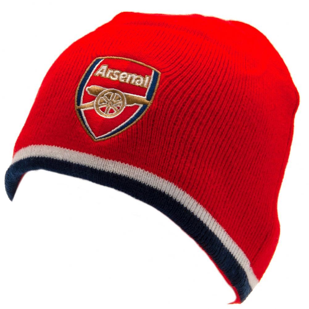 Arsenal FC Reversible Beanie - Officially licensed merchandise.