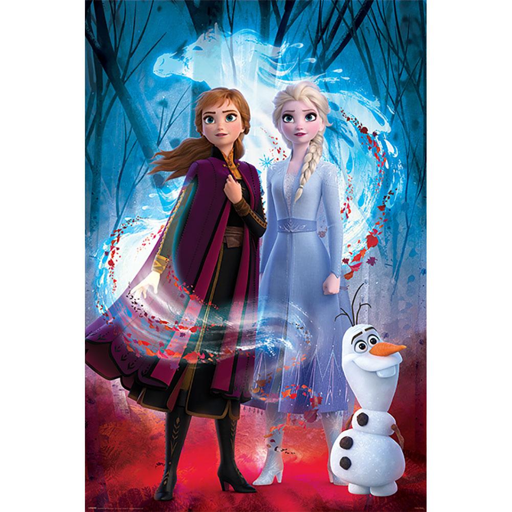 Frozen 2 Poster Spirit 116 - Officially licensed merchandise.