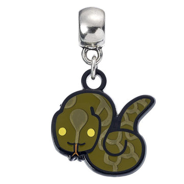 Harry Potter Silver Plated Charm Chibi Nagini - Officially licensed merchandise.