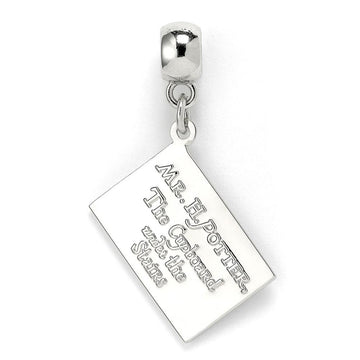 Harry Potter Silver Plated Charm Letter - Officially licensed merchandise.