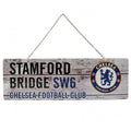 Chelsea FC Rustic Garden Sign - Officially licensed merchandise.