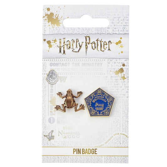 Harry Potter Gold Plated Charm Chocolate Frog - Official Merch