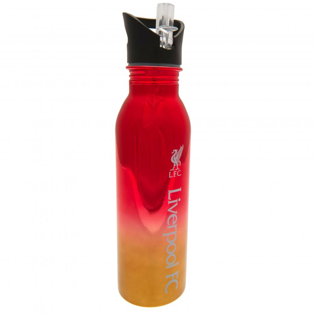 Liverpool FC UV Metallic Drinks Bottle - Officially licensed merchandise.