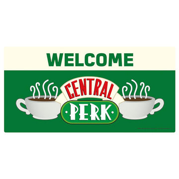 Friends Metal Wall Sign Central Perk - Officially licensed merchandise.