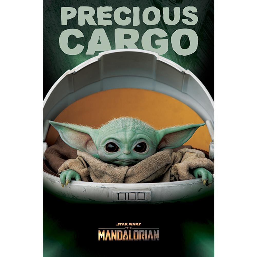 Star Wars: The Mandalorian Poster Precious Cargo 168 - Officially licensed merchandise.