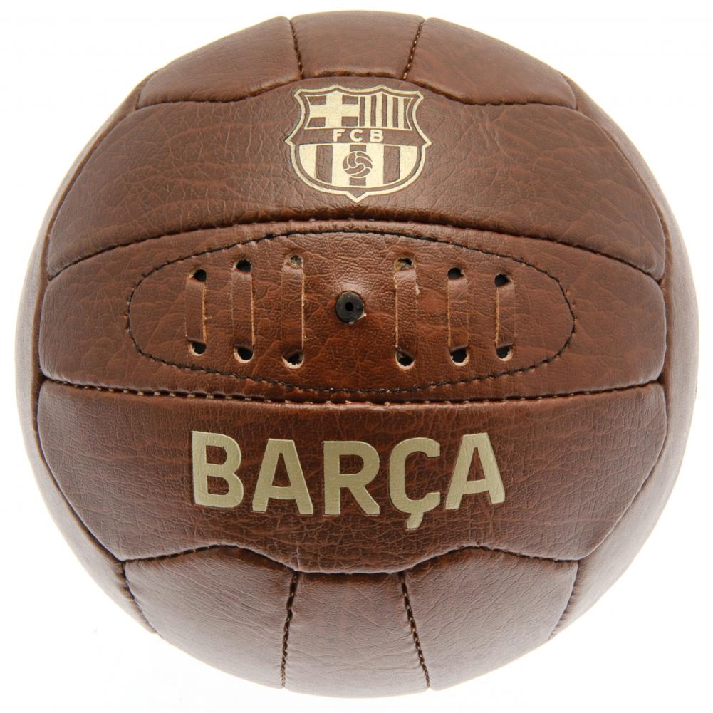 FC Barcelona Faux Leather Football - Officially licensed merchandise.