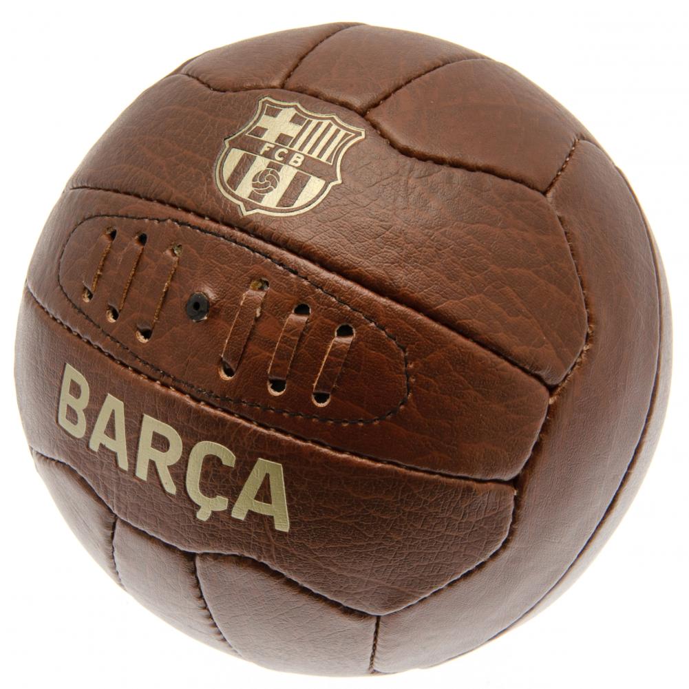 FC Barcelona Faux Leather Football - Officially licensed merchandise.