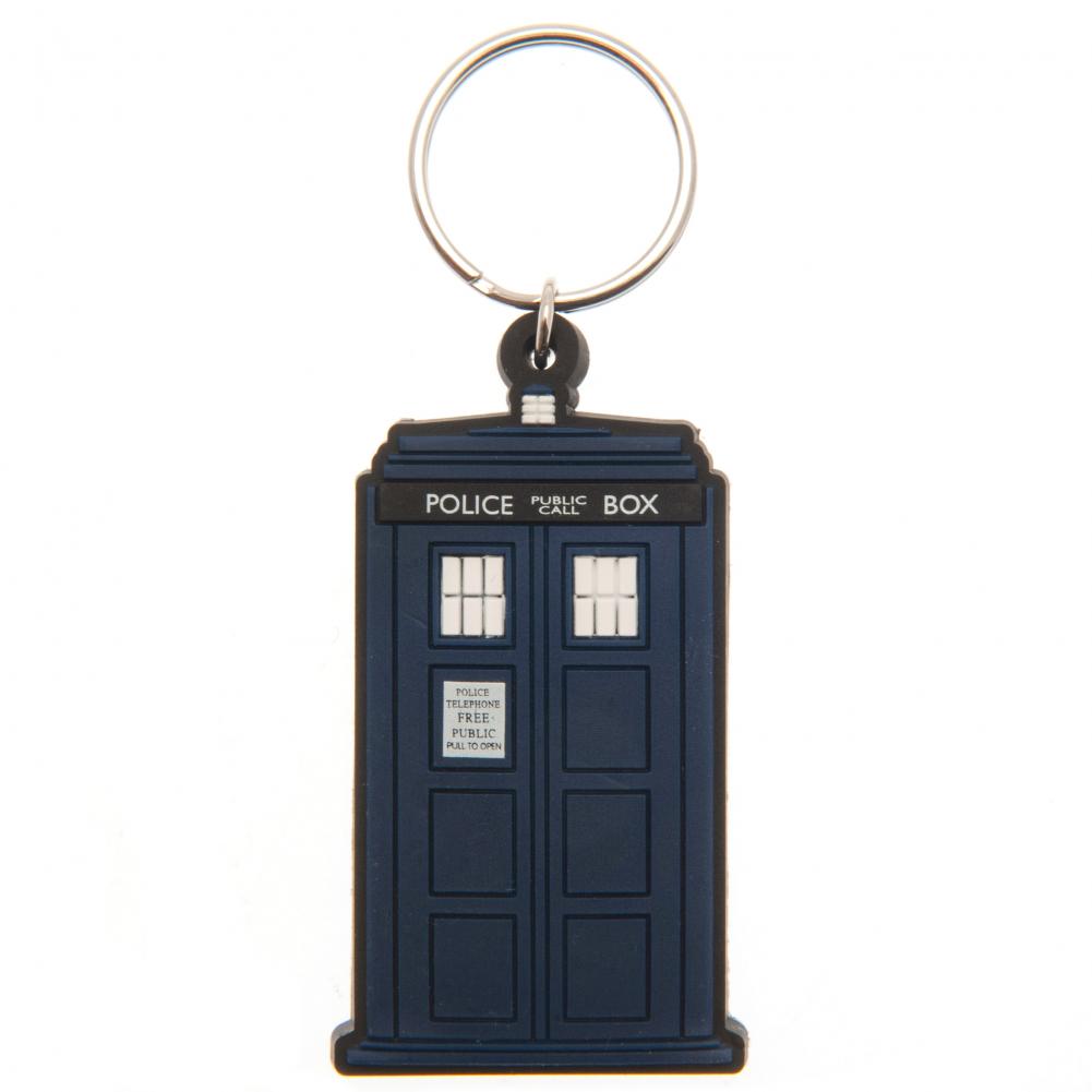 Doctor Who PVC Keyring Tardis - Officially licensed merchandise.