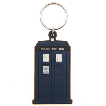 Doctor Who PVC Keyring Tardis - Officially licensed merchandise.