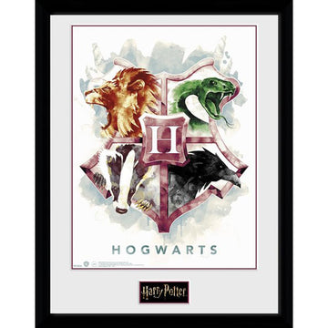 Harry Potter Picture Watercolour 16 x 12 - Officially licensed merchandise.