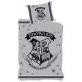 Harry Potter Single Duvet Set Hogwarts - Officially licensed merchandise.