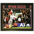 Manchester United FC Giggs Signed Framed Print - Officially licensed merchandise.