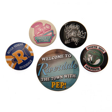 Riverdale Button Badge Set - Officially licensed merchandise.