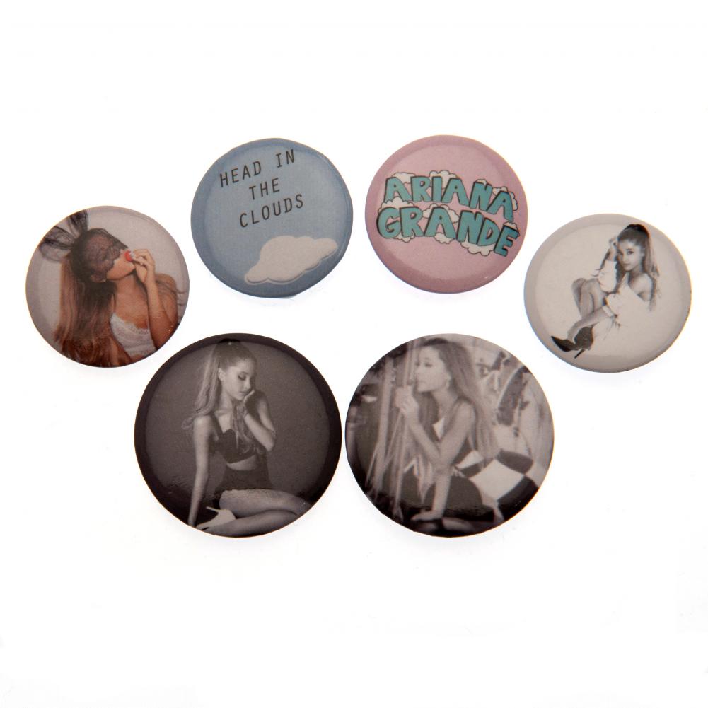 Ariana Grande Button Badge Set - Officially licensed merchandise.