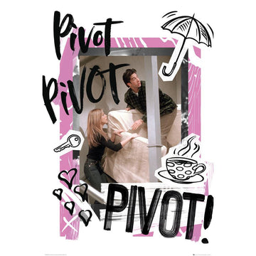 Friends Poster Pivot 223 - Officially licensed merchandise.