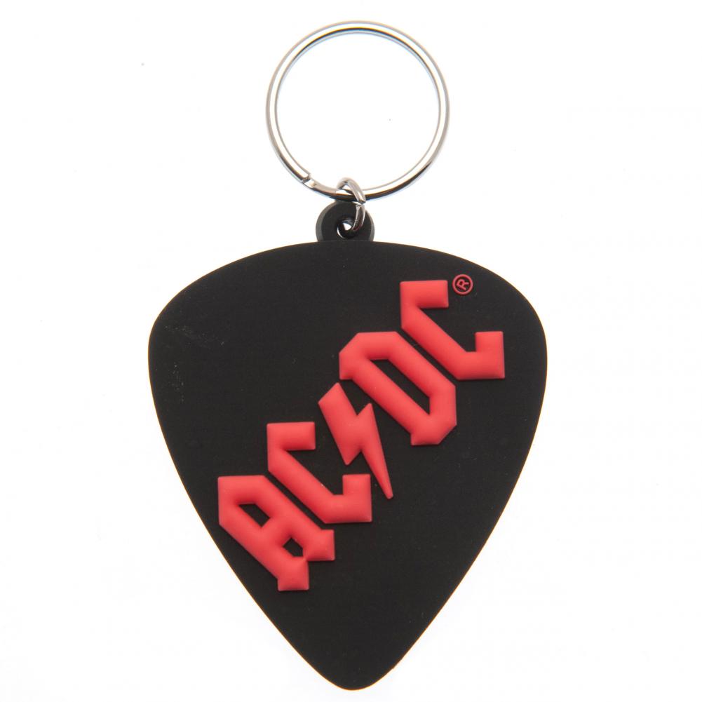 AC/DC PVC Keyring - Officially licensed merchandise.