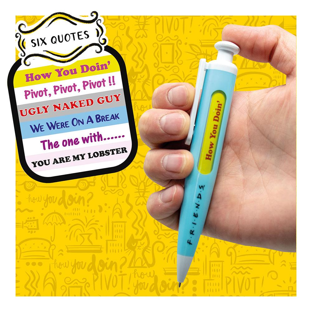 Friends Quote Pen - Officially licensed merchandise.