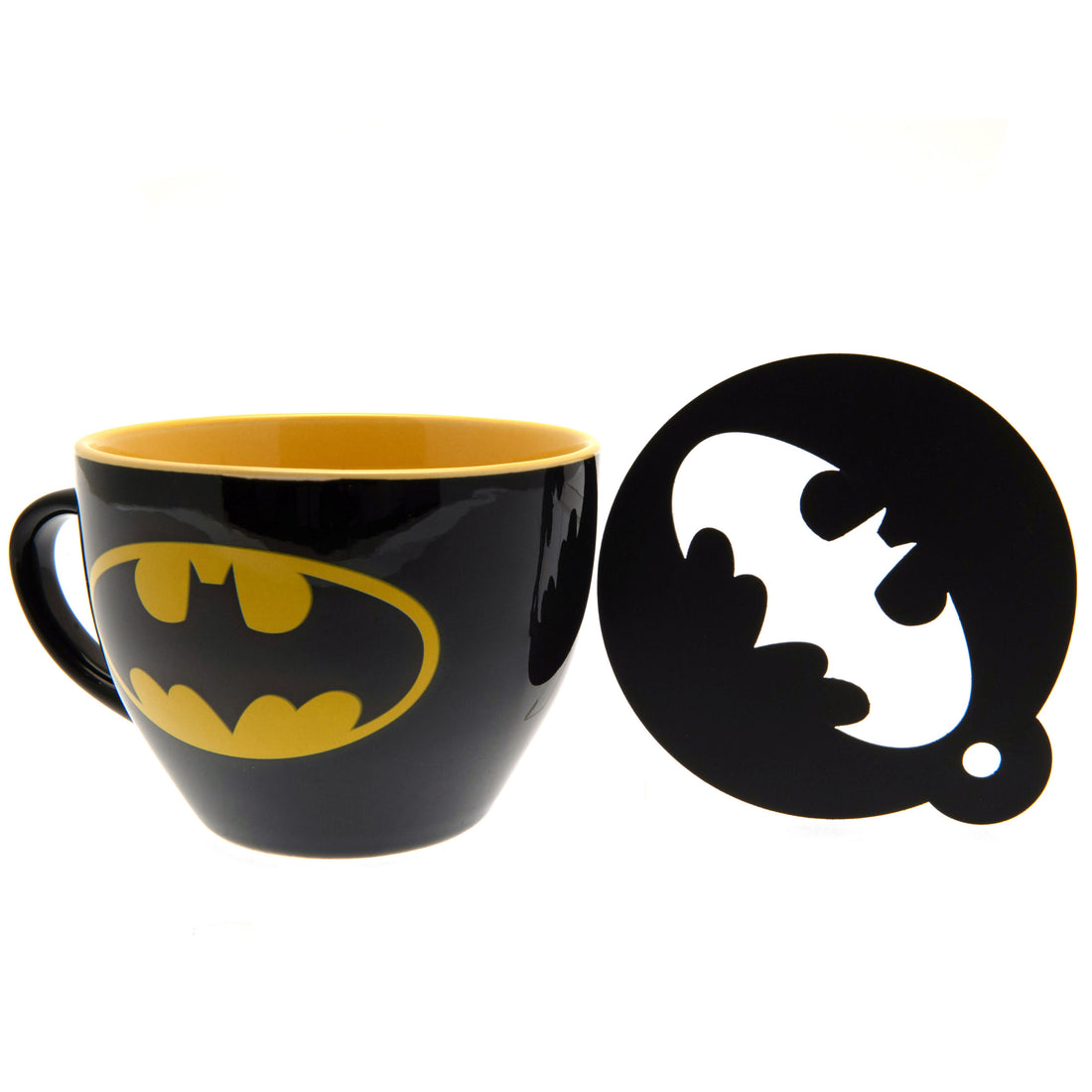 Batman Cappuccino Mug - Officially licensed merchandise.