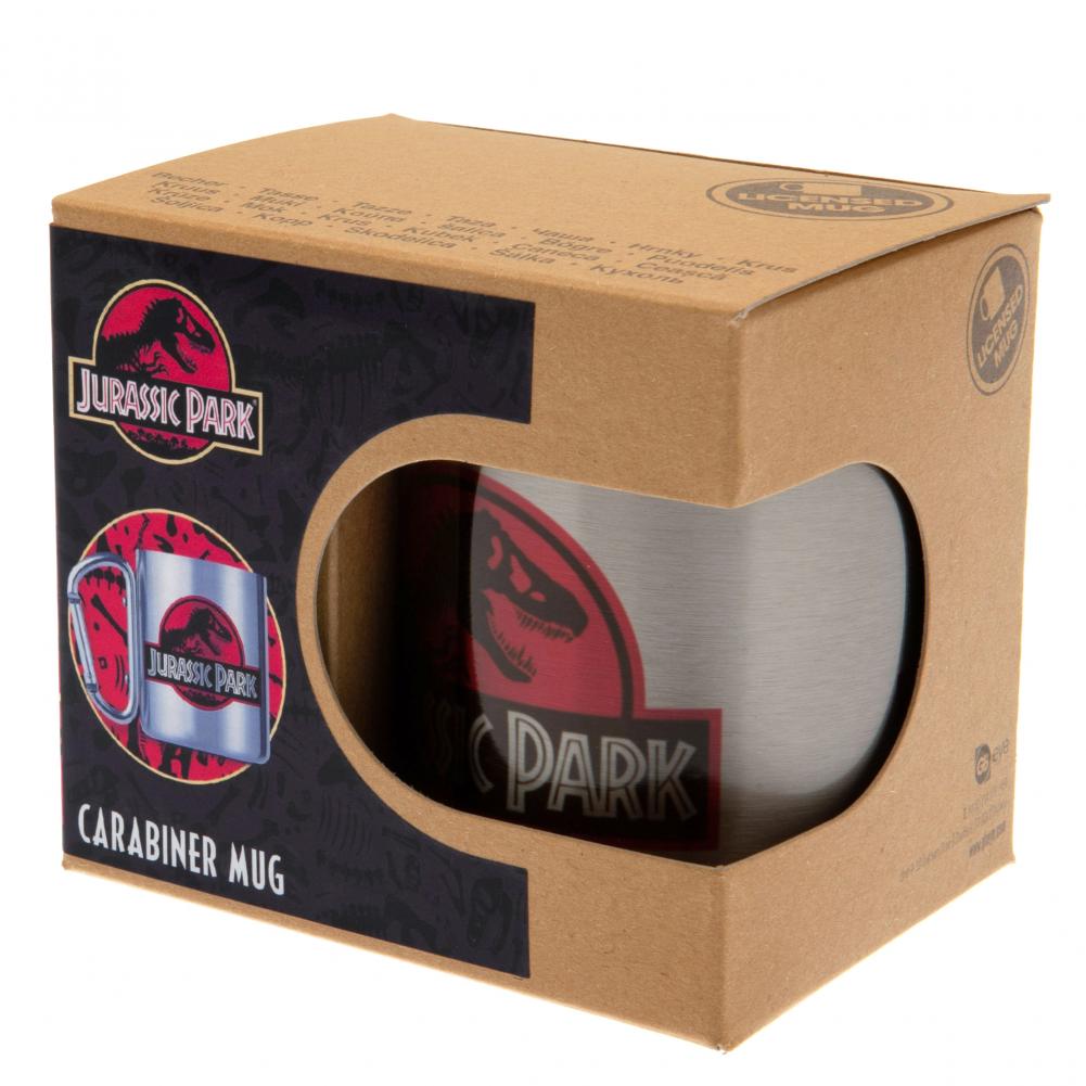 Jurassic Park Carabiner Mug - Officially licensed merchandise.