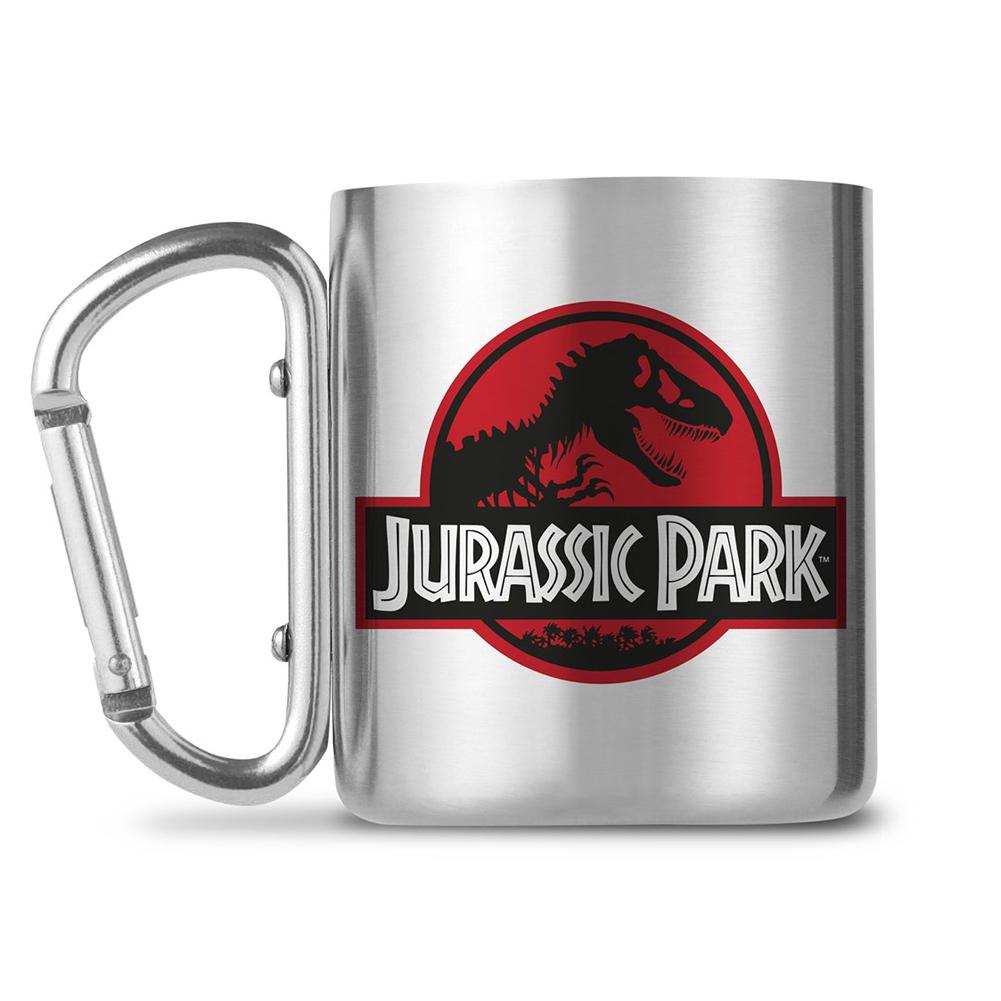 Jurassic Park Carabiner Mug - Officially licensed merchandise.