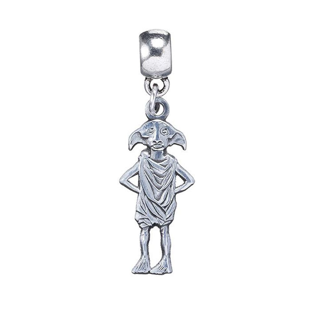 Harry Potter Silver Plated Charm Dobby House Elf - Officially licensed merchandise.