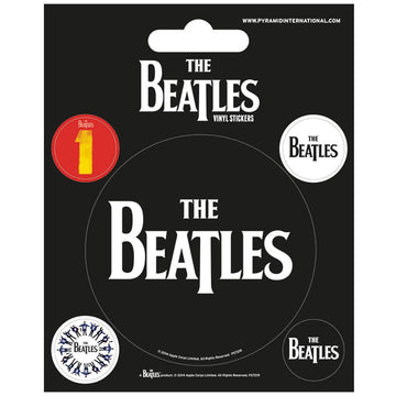 The Beatles Stickers BK - Officially licensed merchandise.