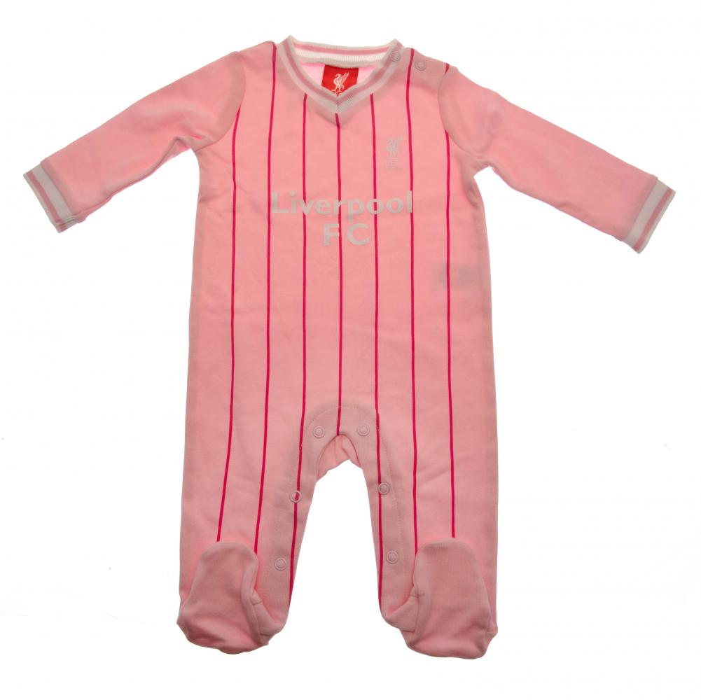 Liverpool FC Sleepsuit 3/6 mths PK - Officially licensed merchandise.