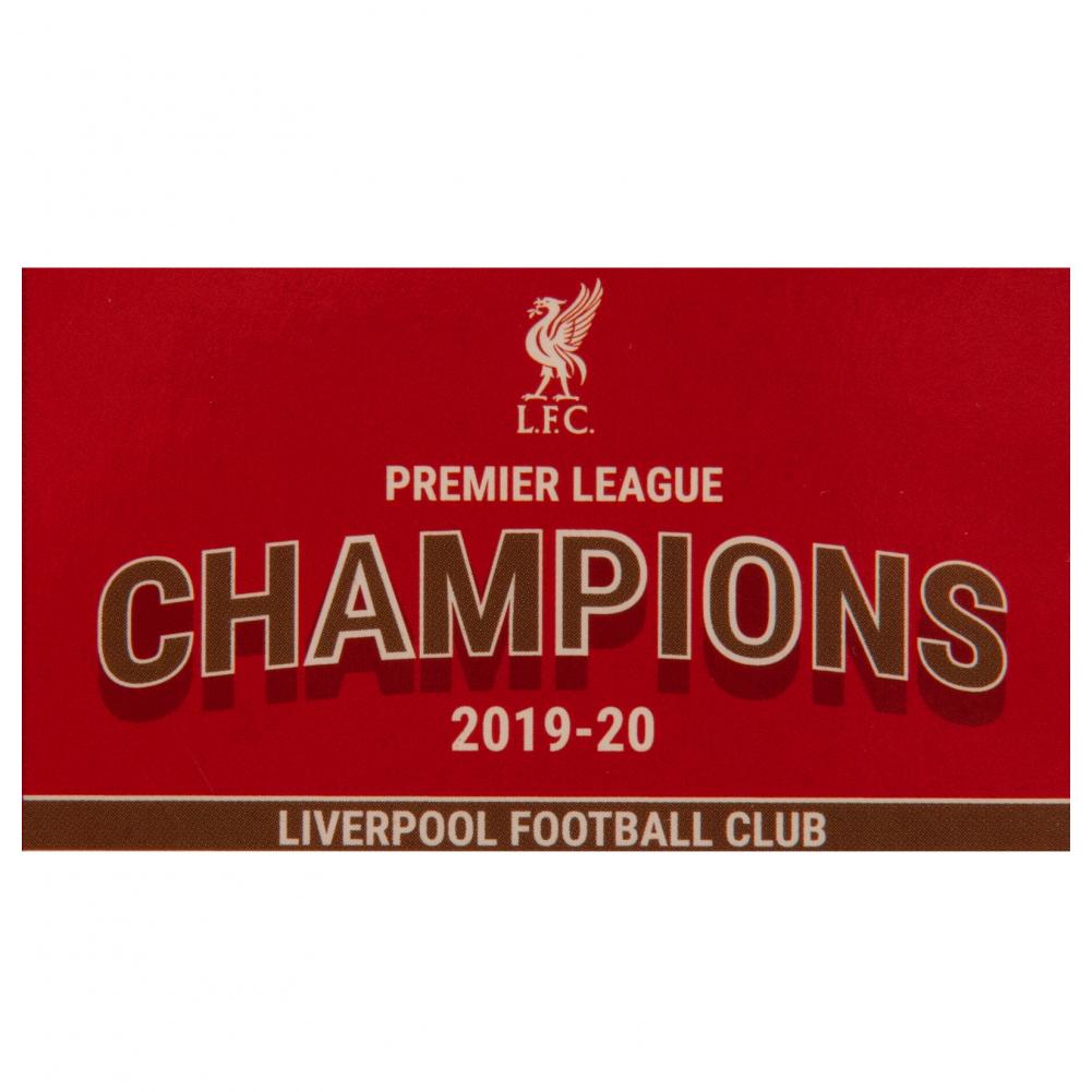 Liverpool FC Premier League Champions Flag - Officially licensed merchandise.