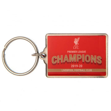 Liverpool FC Premier League Champions Keyring - Officially licensed merchandise.