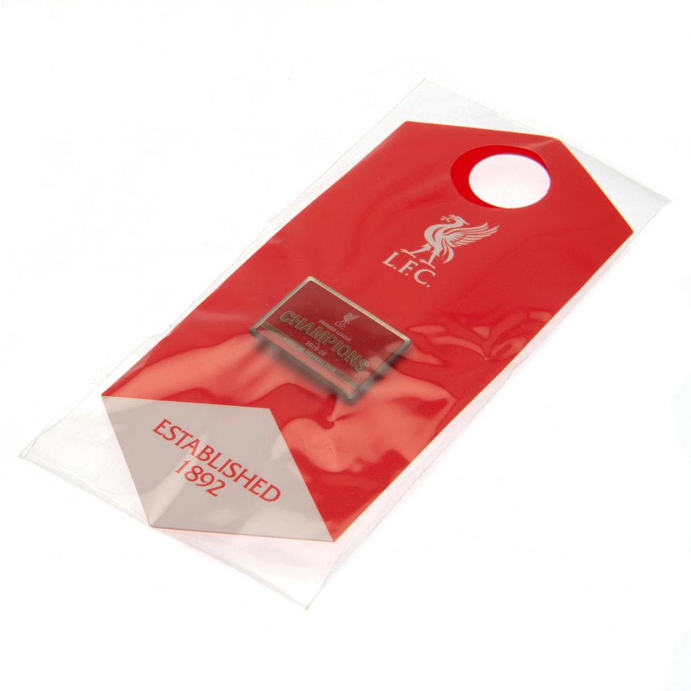 Liverpool FC Premier League Champions Badge - Officially licensed merchandise.