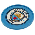 Manchester City FC Silicone Coaster - Officially licensed merchandise.