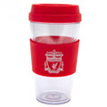 Liverpool FC Clear Grip Travel Mug CR - Officially licensed merchandise.