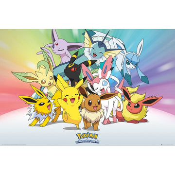 Pokemon Poster Eevee 272 - Officially licensed merchandise.