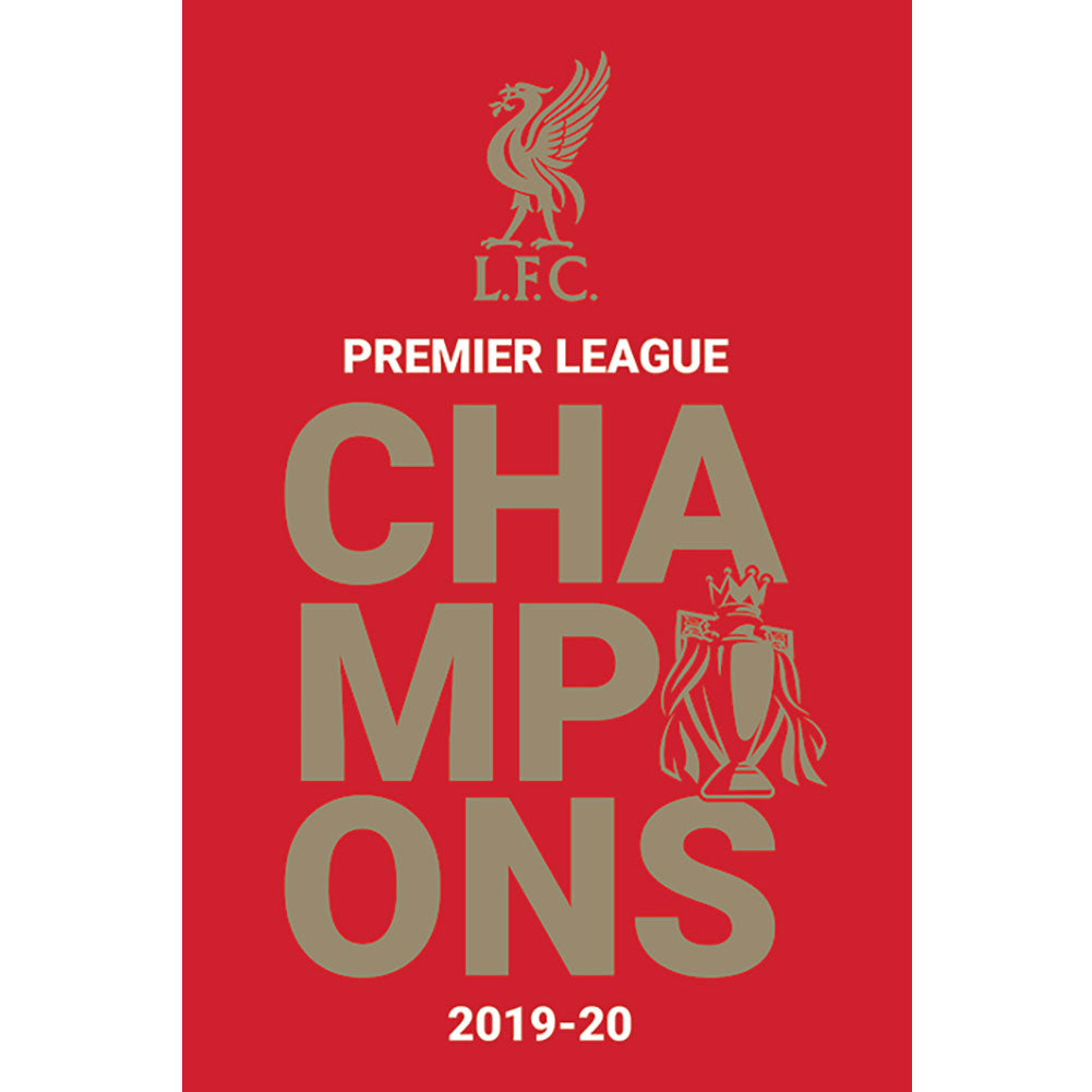 Liverpool FC Premier League Champions Poster 7 - Officially licensed merchandise.