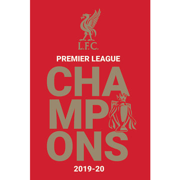 Liverpool FC Premier League Champions Poster 7 - Officially licensed merchandise.