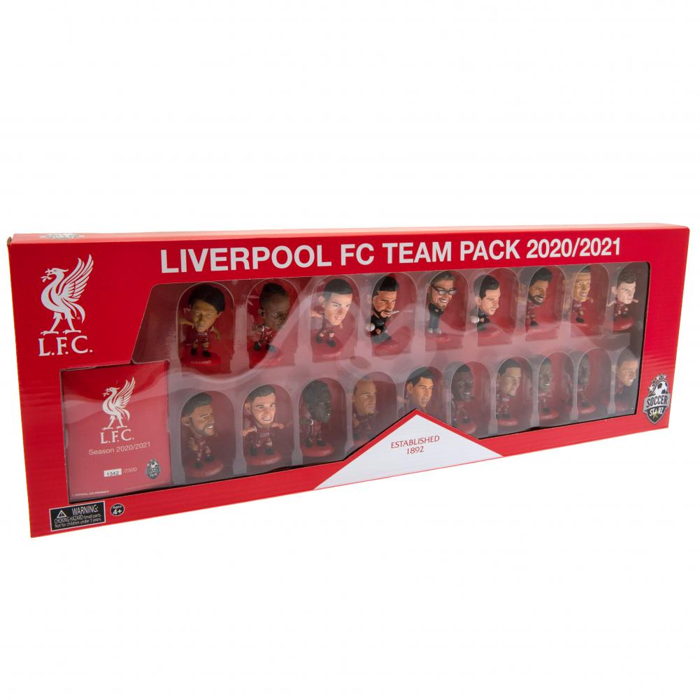 Liverpool FC SoccerStarz 19 Player Team Pack - Officially licensed merchandise.