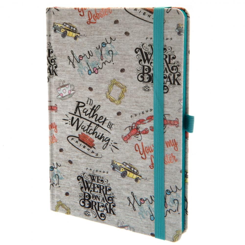 Friends Premium Notebook Marl - Officially licensed merchandise.