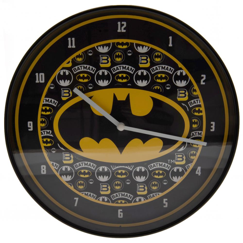 Batman Wall Clock - Officially licensed merchandise.