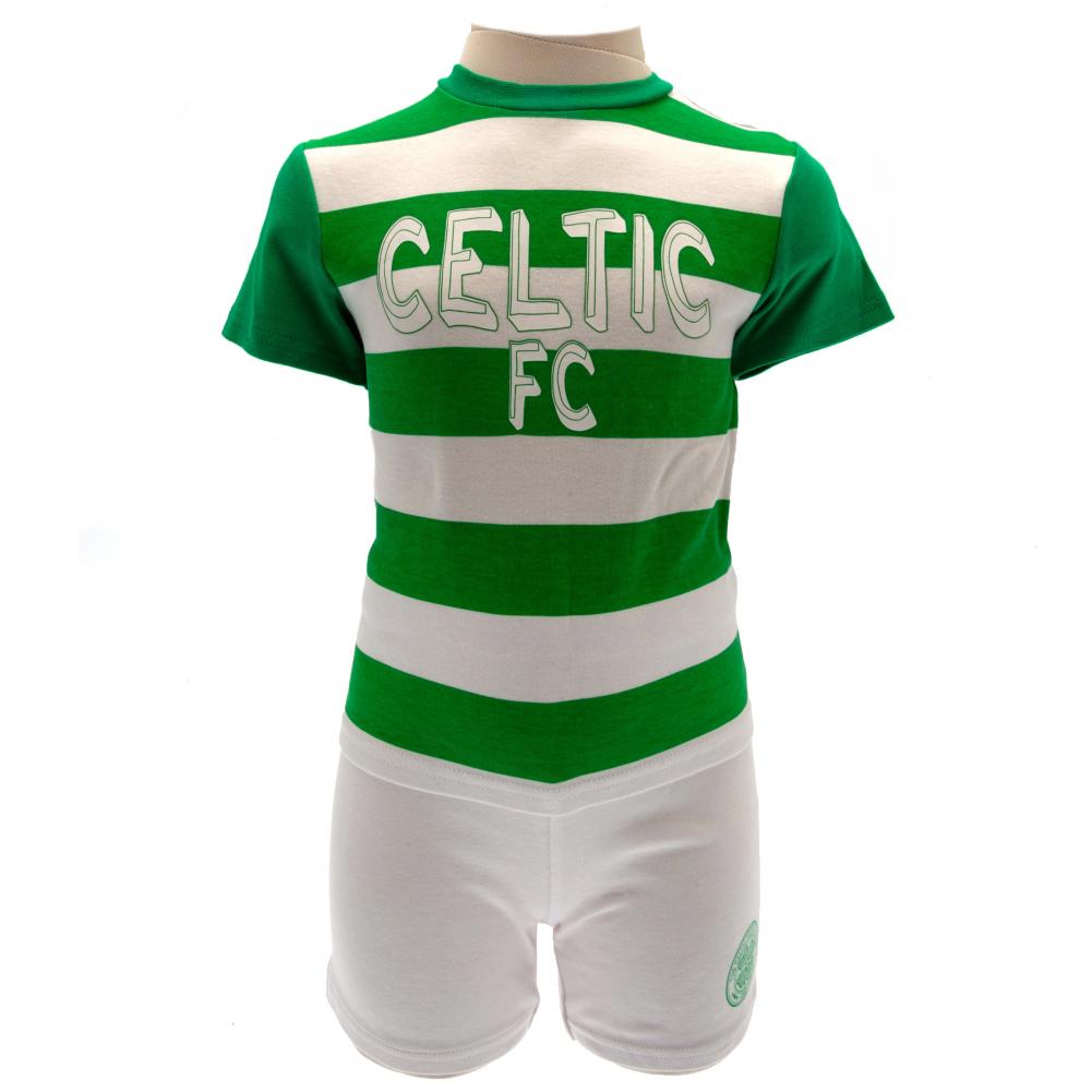 Celtic FC Shirt & Short Set 18/23 mths - Officially licensed merchandise.