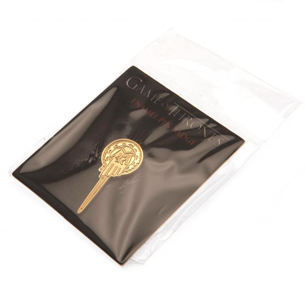 Game Of Thrones Badge Hand Of The King - Officially licensed merchandise.