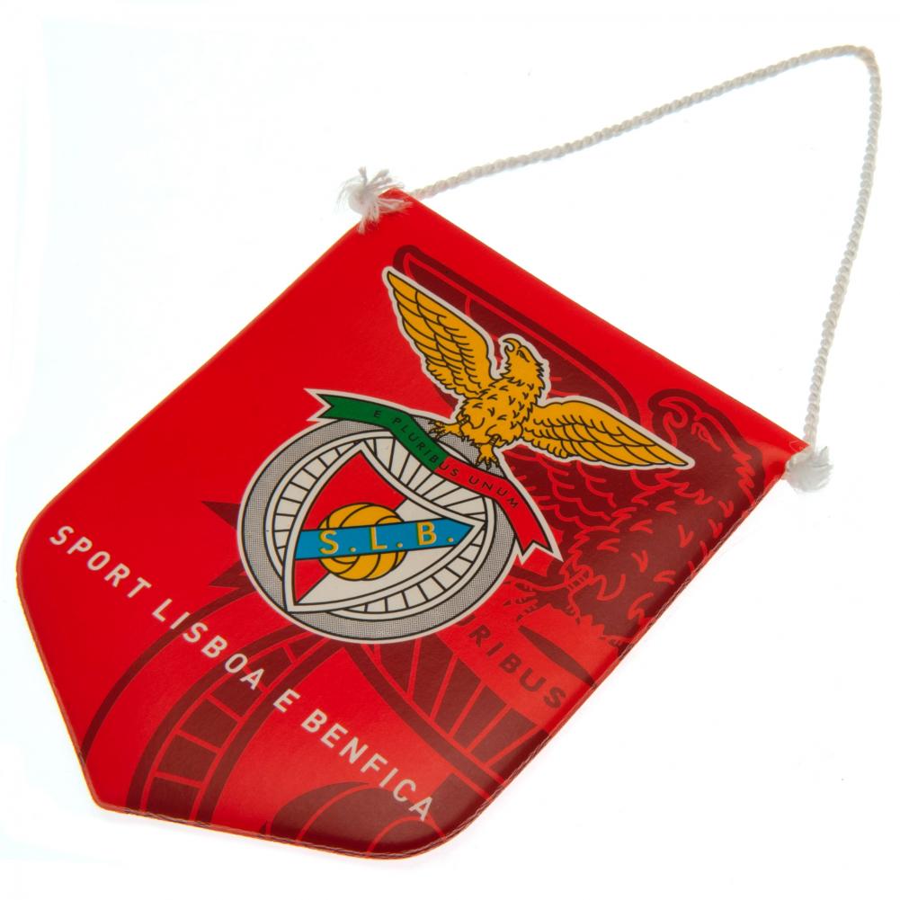 SL Benfica Mini Pennant - Officially licensed merchandise.