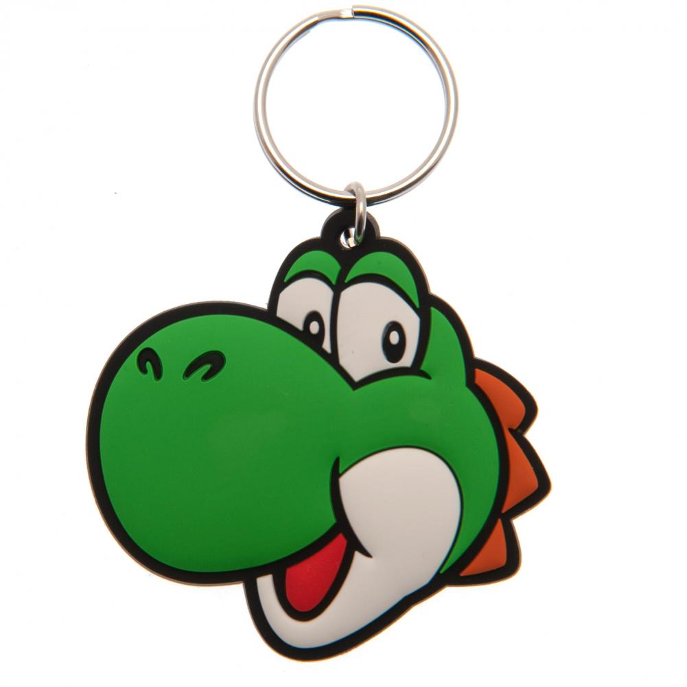 Super Mario PVC Keyring Yoshi - Officially licensed merchandise.