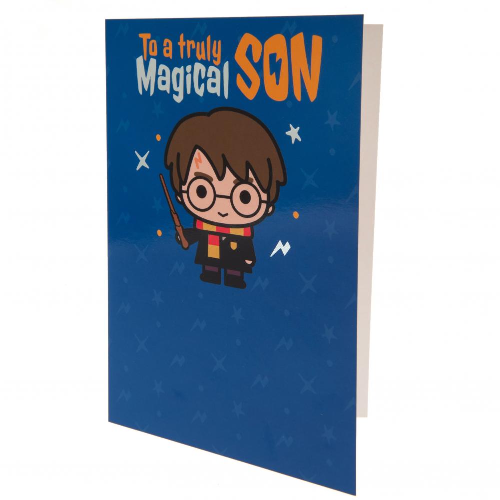 Harry Potter Birthday Card Son - Officially licensed merchandise.