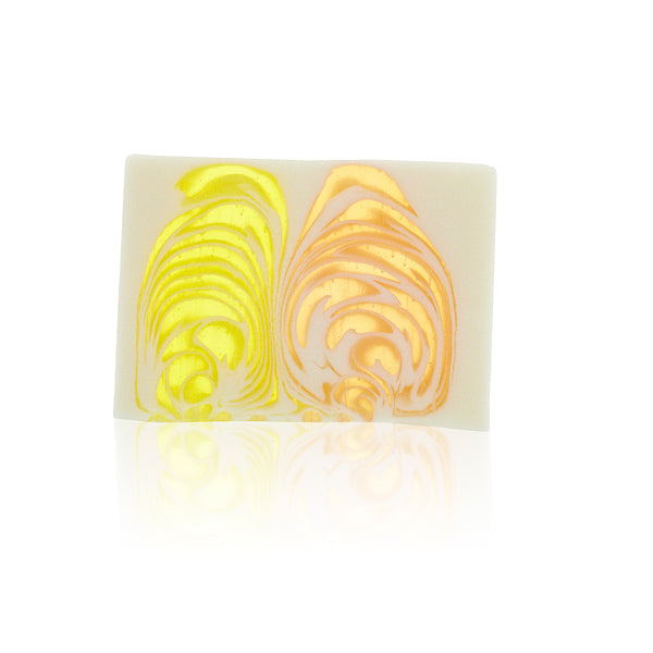 Handcrafted Soap Slice  100g  - Orange & Ginger