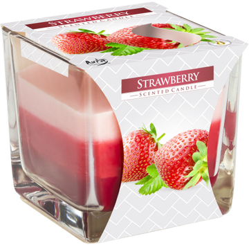 Rainbow Jar Candle - Strawberry